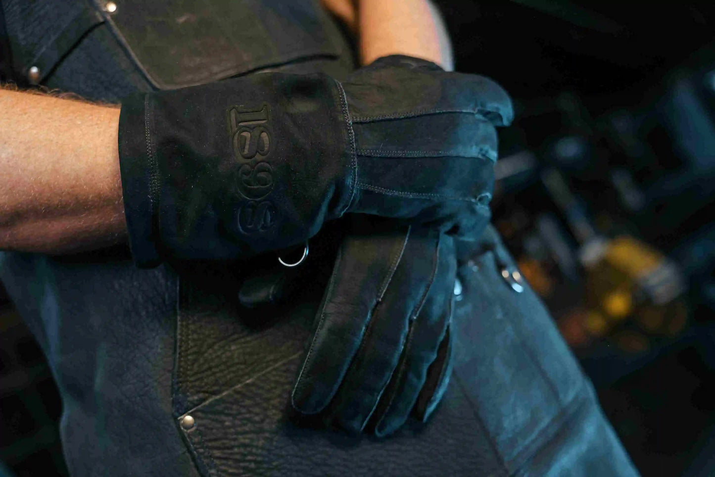 Welding Gloves Model - Black