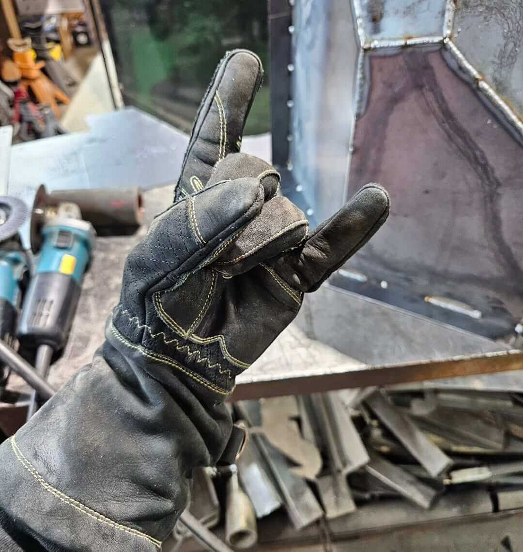 Black_Leather_Yellow_Thread_Gloves_Collaboration 2