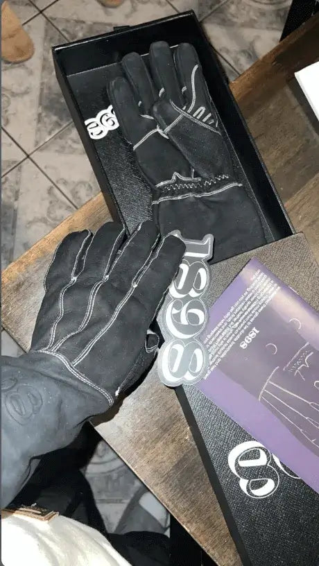1898 Welding Leather Gloves Unboxing 